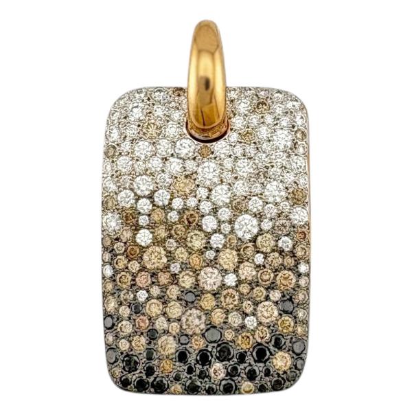 ポメラート ペンダントトップ 18金 K18ピンクゴールド ダイヤモンド