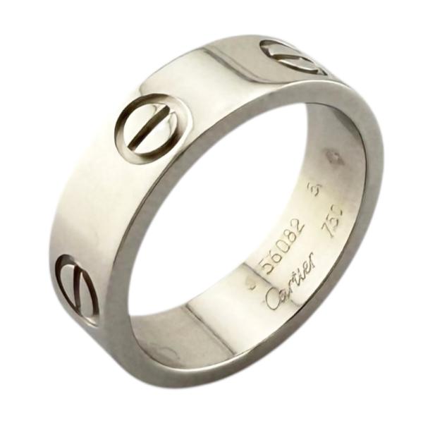 Cartier（カルティエ） ラブ リング 指輪 10.5号 18金 K18ホワイト