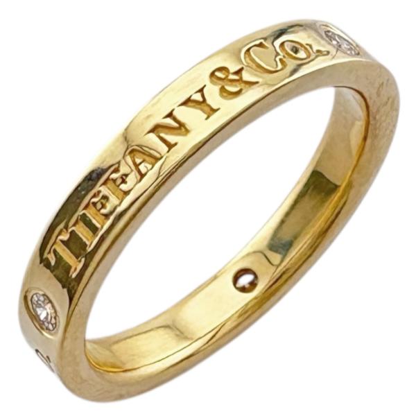 TIFFANY&Co.（ティファニー） フラットバンド リング 指輪 7.5号 18金