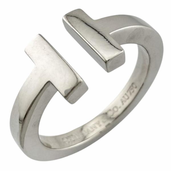 TIFFANY&Co.（ティファニー） Tスクエア リング 指輪 11.5号 18金 K18