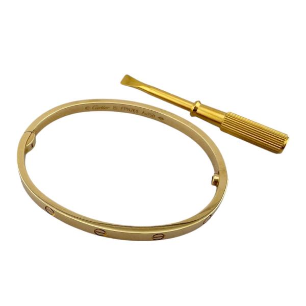 Cartier（カルティエ） ラブブレス ドライバー付き バングル 18金 K18