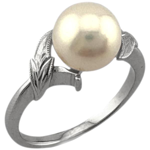 MIKIMOTO（ミキモト） リング 指輪 10.5号 18金 K18ホワイトゴールド