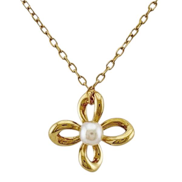 MIKIMOTO（ミキモト） ネックレス 18金 K18イエローゴールド パール