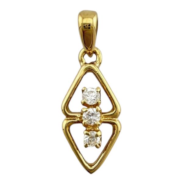 MIKIMOTO（ミキモト） ペンダントトップ 18金 K18イエローゴールド