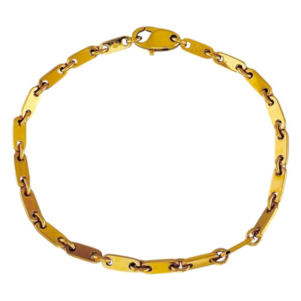 Cartier（カルティエ） フィガロ ブレスレット 18金 K18イエロー