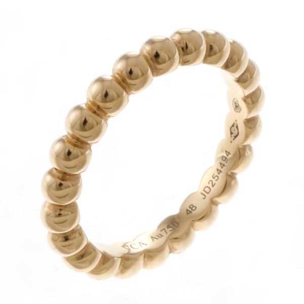ヴァンクリーフ＆アーペル Van Cleef & Arpels ペルレ リング 指輪 8号