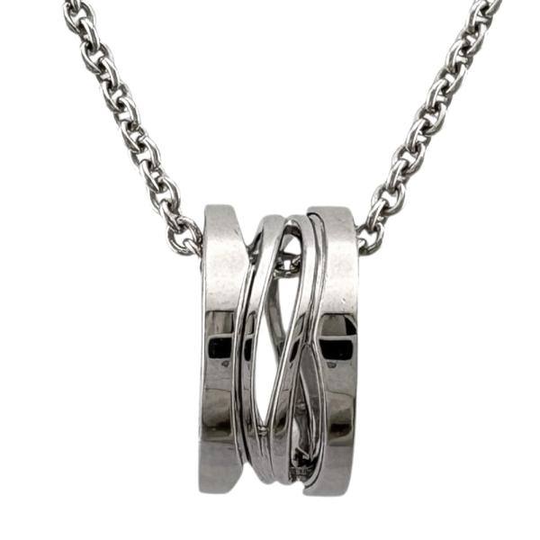 【極美品】ブルガリ ネックレス兼キーリング B-zero1 シルバー925 BVLGARI（ブルガリ） B-ZERO.1 ビーゼロワン デザインレジェンド