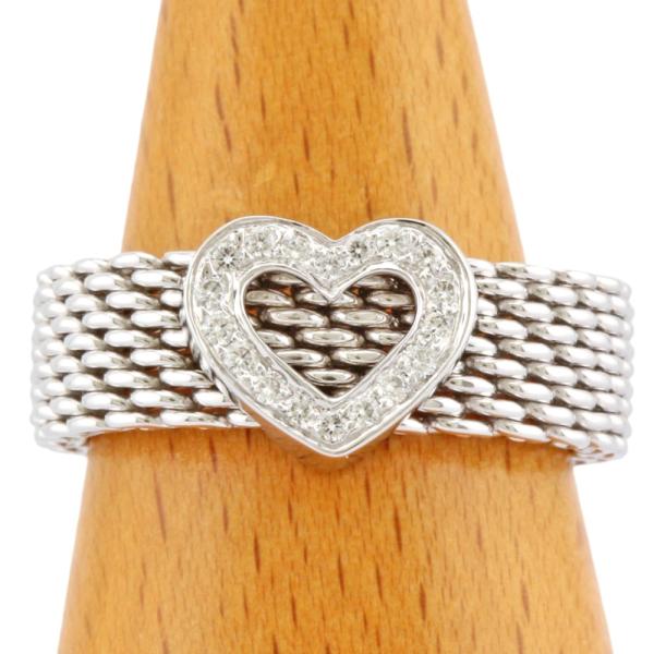 ☆Tiffany & Co. K18ゴールド ダイヤモンドリング サイズ14美品 ティファニー Tiffany & Co ダイヤリング イエローゴールド