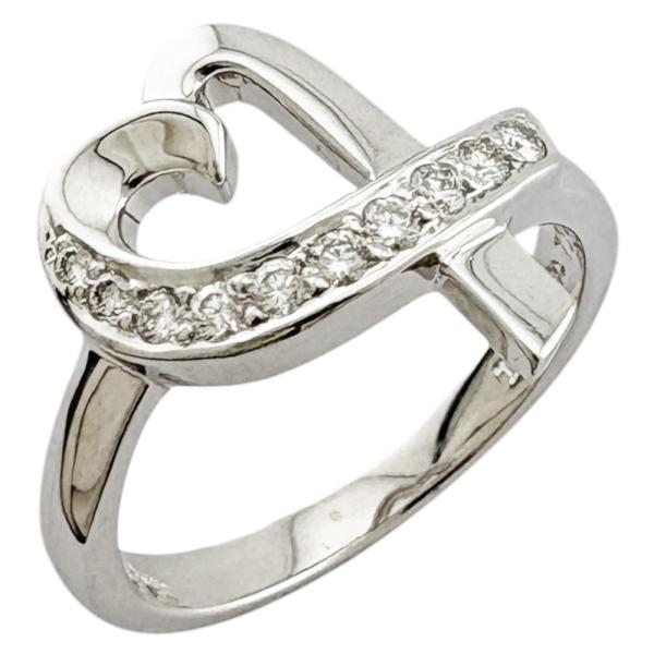 美品 Tiffany&Co. ティファニー ラヴィングハート ダイヤモンド 7号 TIFFANY&Co. ティファニー ラビングハート ネックレス