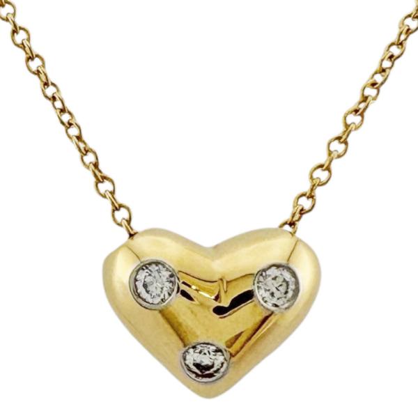 Tiffany & Co. ゴールド ダイヤモンド ネックレス TIFFANY&Co.（ティファニー） ネックレス 18金 K18イエローゴールド
