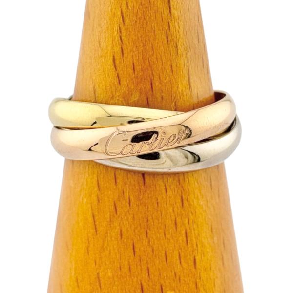 カルティエ　トリニティリング Cartier カルティエ トリニティ リング 指輪 11号 18金 K18