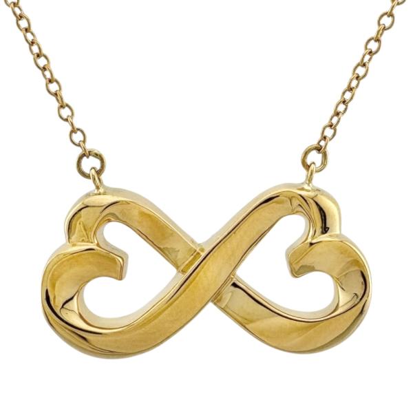 TIFFANY&Co.（ティファニー） ダブルラビングハート ネックレス 18金