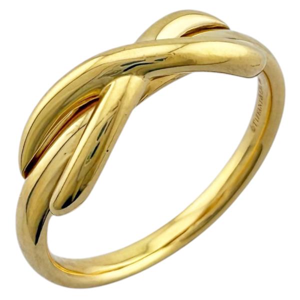 TIFFANY&Co.（ティファニー） インフィニティ リング 指輪 14.5号 18金