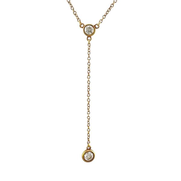 TIFFANY&Co.（ティファニー） バイザヤードドロップ約0.08ct約0.14ct