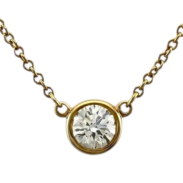 TIFFANY&Co.（ティファニー） バイザヤード 0.28ct ネックレス 18金