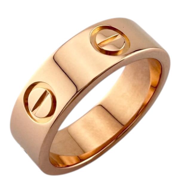 Cartier（カルティエ） ラブ リング 指輪 9号 18金 K18ピンクゴールド