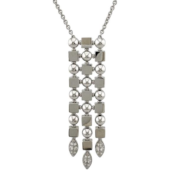 BVLGARI（ブルガリ） ルチア ネックレス 18金 K18ホワイトゴールド 