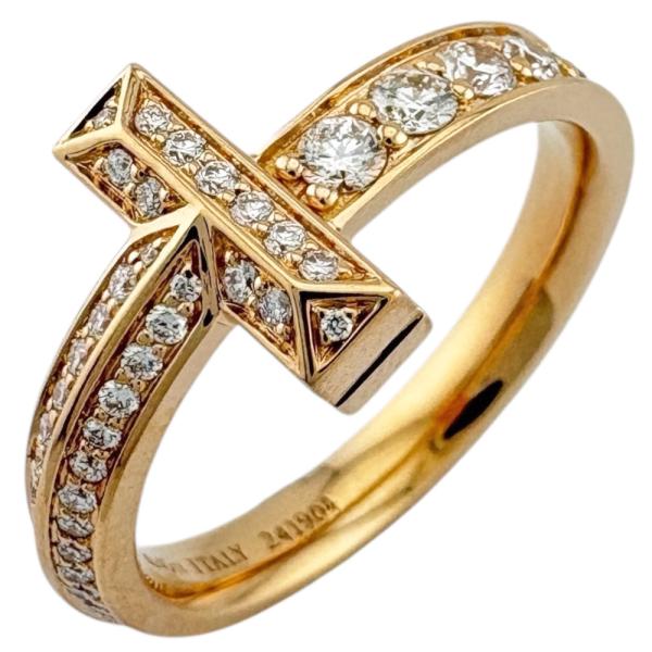 TIFFANY&Co.（ティファニー） Tワン リング 指輪 12.5号 18金 K18