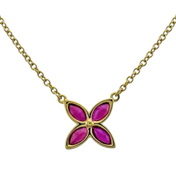 TIFFANY&Co.（ティファニー） ヴィクトリア ネックレス 18金 K18 