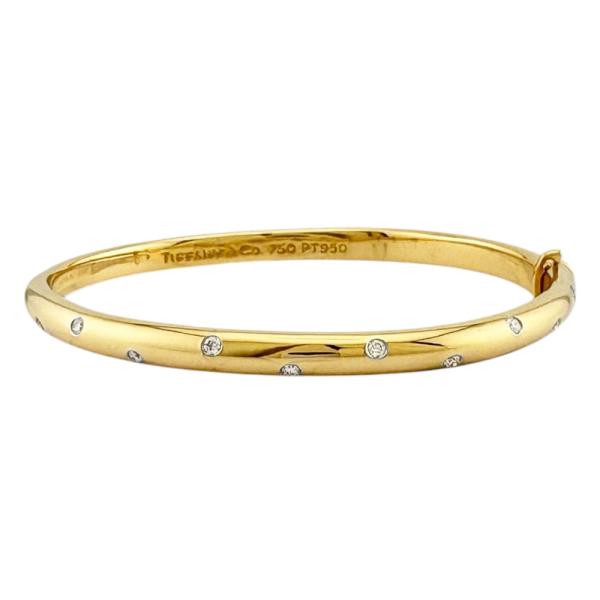 TIFFANY&Co.（ティファニー） ドッツ バングル 18金 K18イエロー