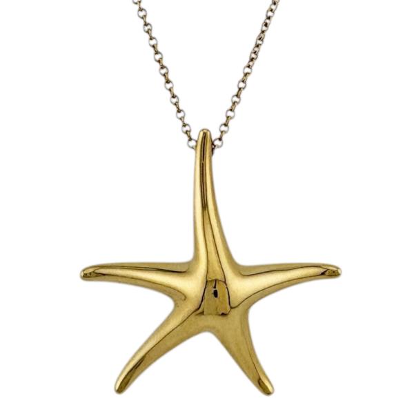 TIFFANY&Co.（ティファニー） スターフィッシュ ネックレス 18金 K18