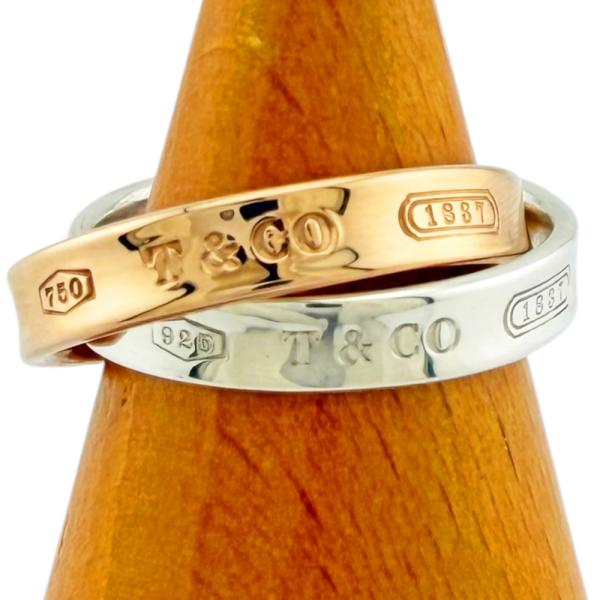 TIFFANY&Co.（ティファニー） 1837インターロッキング リング 指輪 18 