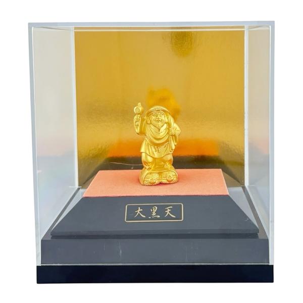 大黒天 大黒様 七福神 純金 置物 縁起物 金運 財運 商売〓盛