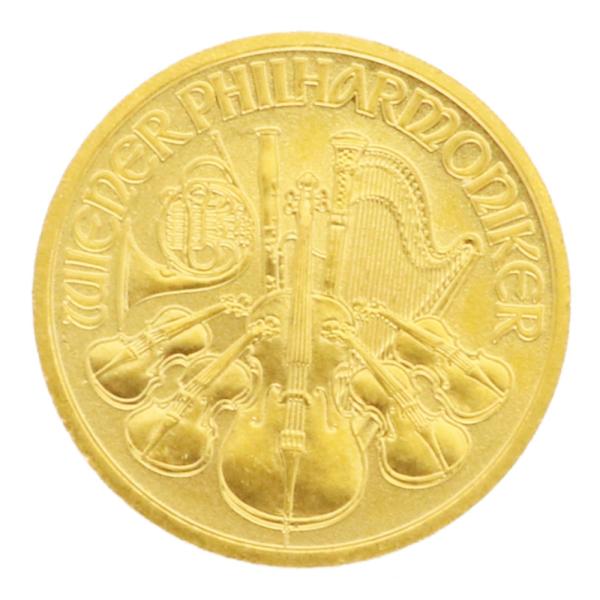 ウィーン ハーモニー 1/10オンス 2000 オーストリア 純金 金貨 外国