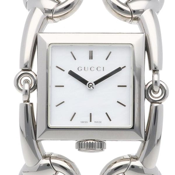 GUCCI 腕時計 シニョーリア 初期価格65000から35000 グッチ GUCCI 腕時計 シニョーリア クオーツ シルバー 116.3 SS