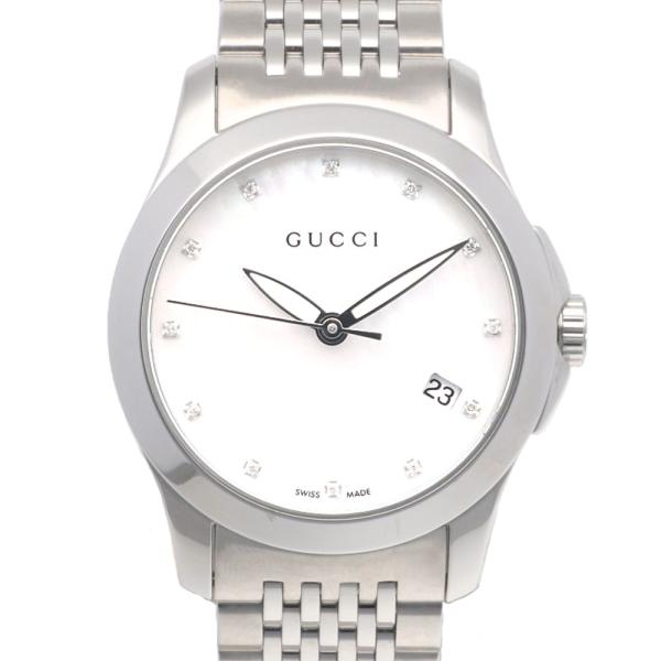 GUCCI（グッチ） Gタイムレス 腕時計 時計 ステンレススチール 126.5