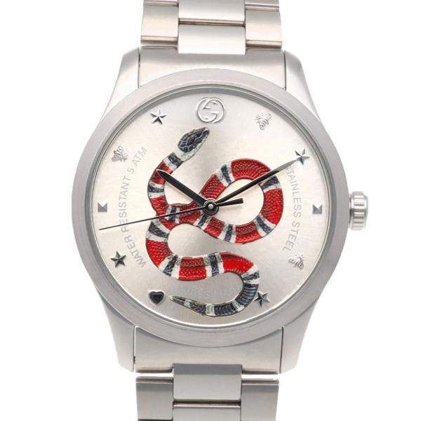 GUCCIタイムレス126.4 GUCCI（グッチ） Gタイムレス 腕時計 ステンレススチール 126.4