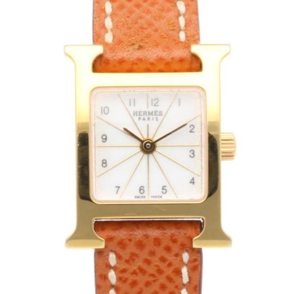 エルメス　HERMES レディース　HH1.101 Hウォッチ ミニ HERMES（エルメス） Hウォッチ ミニ 腕時計 GP HH1.101 クオーツ