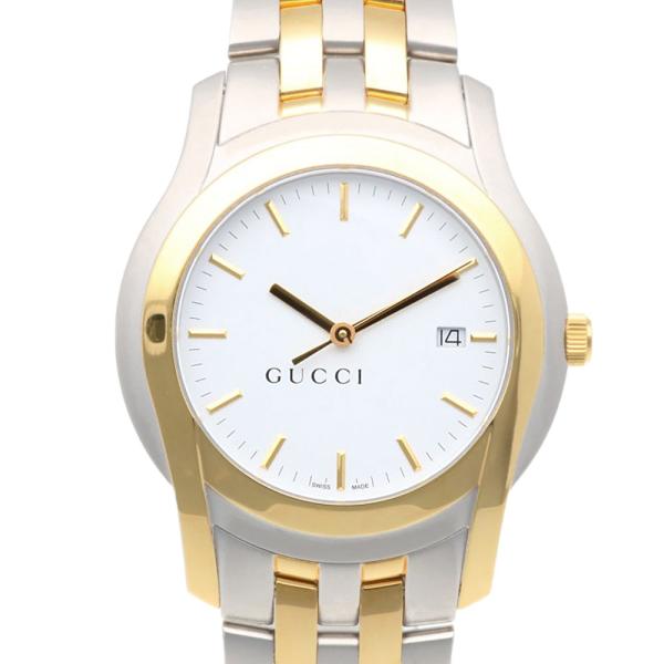 GUCCI（グッチ） 腕時計 ステンレススチール 5500XL クオーツ メンズ 1