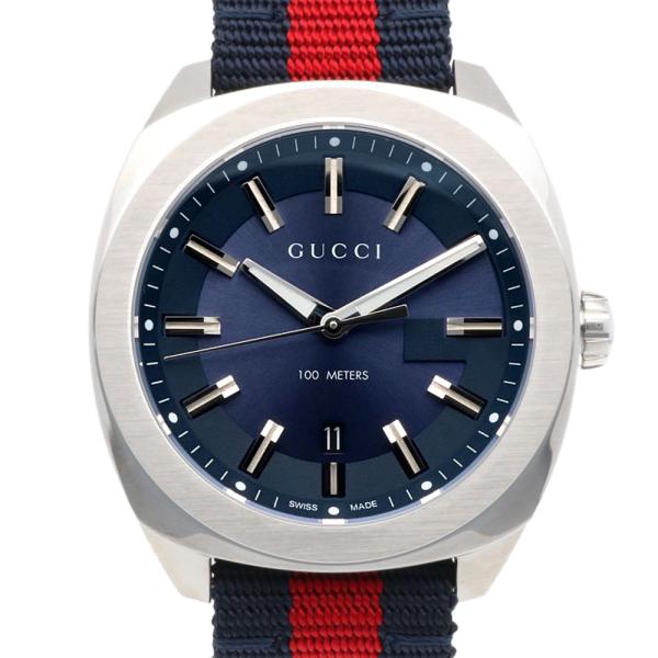 GUCCI グッチ　142.3 デイト　ブラック　腕時計 GUCCI（グッチ） 腕時計 ステンレススチール YA142304(142.3) クオーツ
