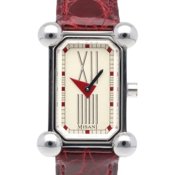 459 MISANI ミザーニ エルミタージュ　スクエア　腕時計　希少 MISANI（ミザーニ） エルミタージュ 腕時計 ステンレススチール 1100