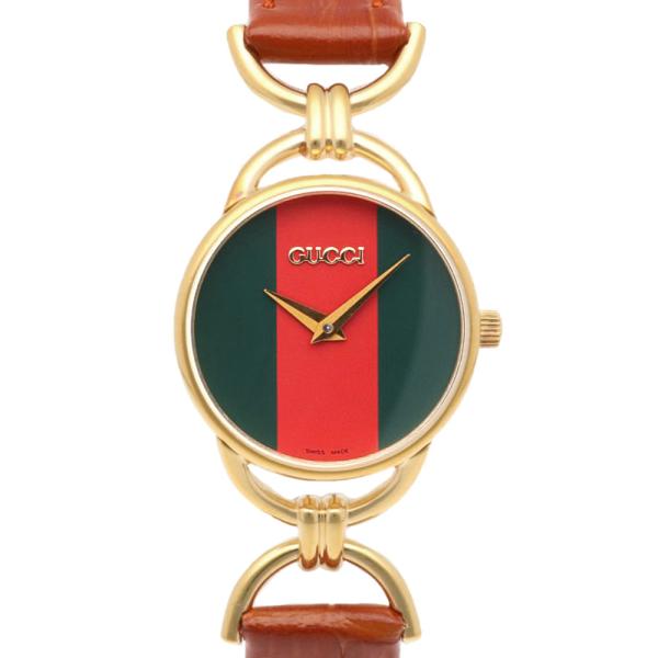 中古品グッチGUCCI・Gリンク、レディース腕時計 GUCCI（グッチ） 腕時計 GP 6000.2.L クオーツ レディース 1年保証