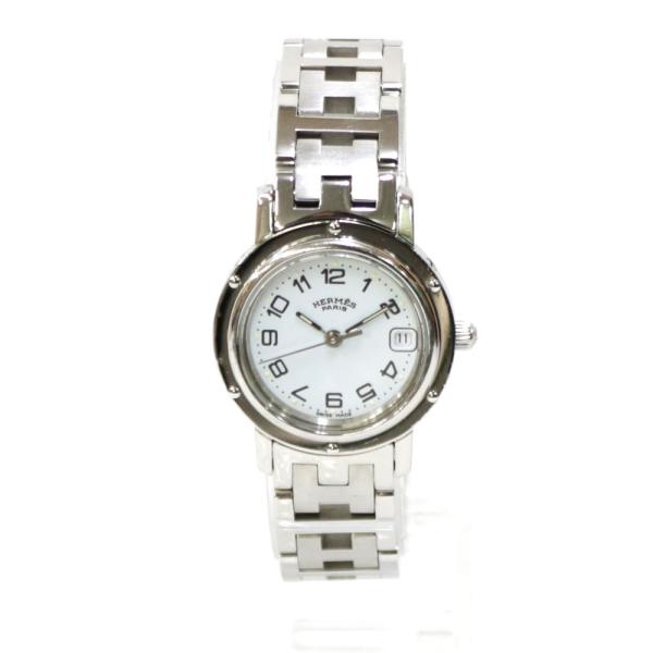 Ss ステンレススチール Cl4 210 クリッパー エルメス Hermes 腕時計 ファッション Rwa R Kリサイクルキング店 ギフト プレゼント 腕時計 シルバー ギフト 中古