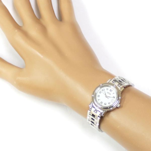 Ss ステンレススチール Cl4 210 クリッパー エルメス Hermes 腕時計 ファッション Rwa R Kリサイクルキング店 ギフト プレゼント 腕時計 シルバー ギフト 中古