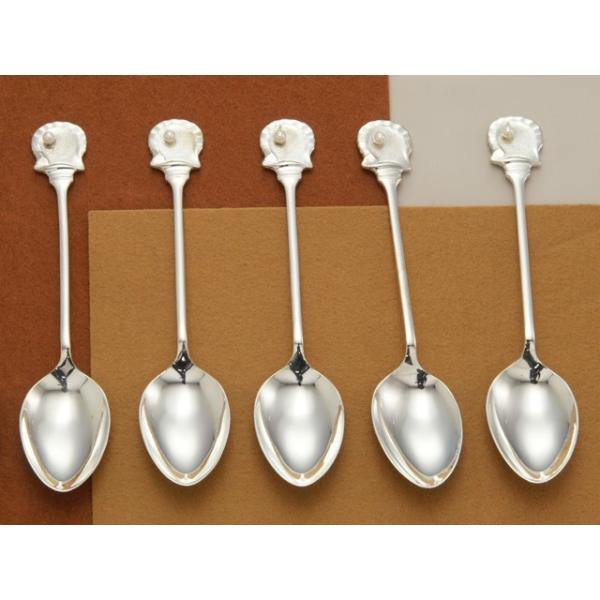 ICECREAM（アイスクリーム） 銀製 スプーン 5本セット SV925 中古