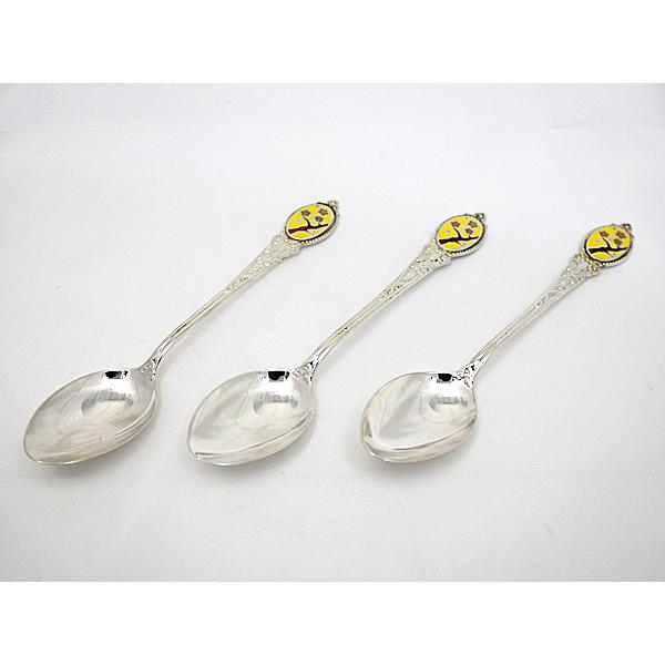 SILVER925 銀製 スプーン 3本セット 梅の花 梅 花 シルバー925 ティー