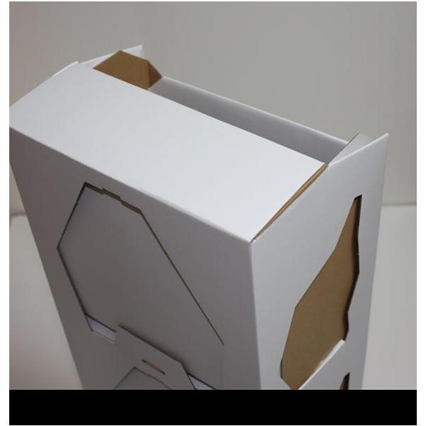 分別ゴミ箱 ダンボール縦型省スペースエコごみ箱 3段収納ボックスボン白 Buyee Buyee Japanese Proxy Service Buy From Japan Bot Online