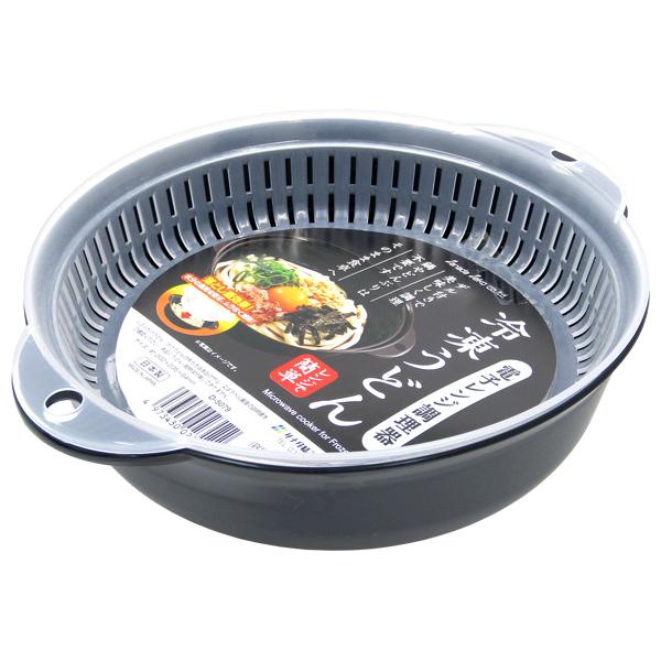 サイズ：約20.2×23.5×6.4cm容量：1.3L生産地：日本素材・成分：ポリプロピレン単位：１個鍋やどんぶりは不要ですレンジで簡単、そのまま食卓へザル付きで美味しく調理