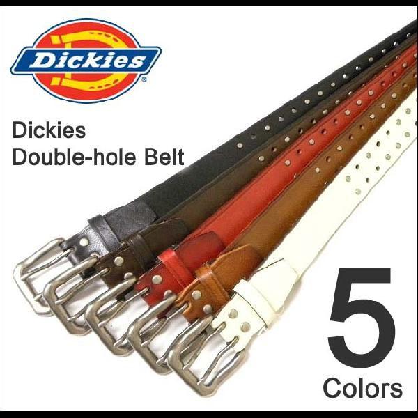 Dickies（ディッキーズ） 本革 スタッズカスタムレザー ダブルホール