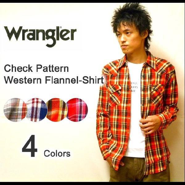 Wrangler Wrangler(ラングラー) チェック柄 ウエスタンヨーク Wrangler Wrangler(ラングラー) チェック柄 ウエスタンヨーク