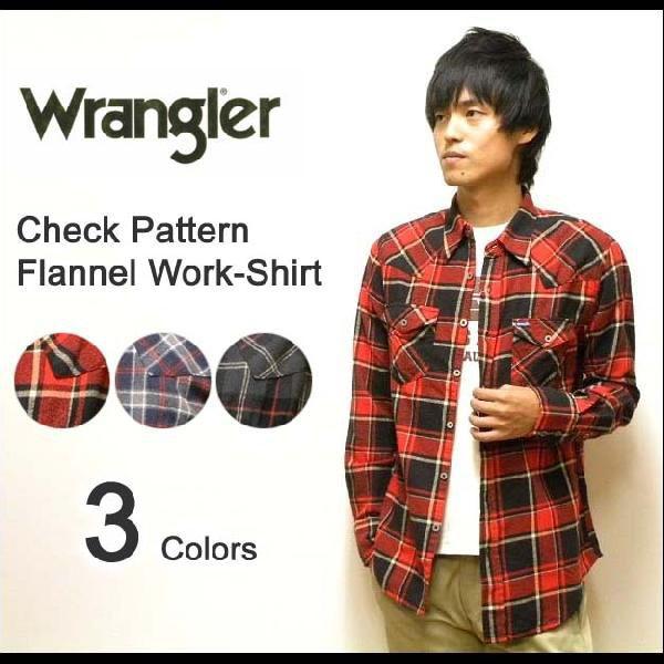 Wrangler Wrangler(ラングラー) ワークディテール チェック柄 Wrangler Wrangler(ラングラー) ワークディテール チェック柄