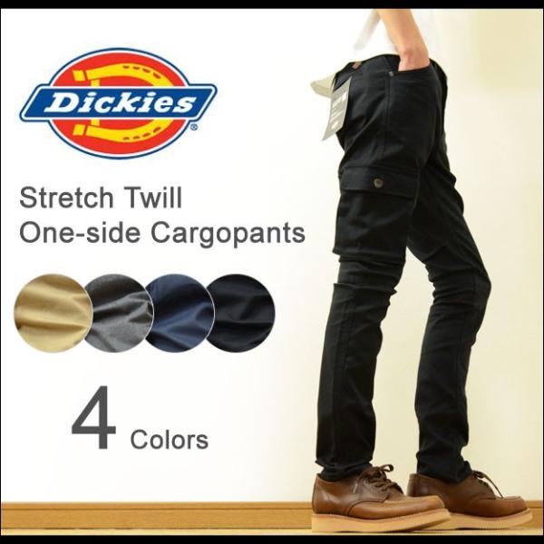 若者の大愛商品 Dickies ワンサイド ストレッチツイル Dickies（ディッキーズ） メンズ