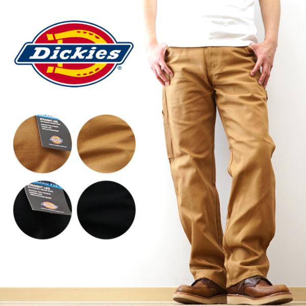 Dickies ディッキーズ ダックカーペンターパンツ メンズ コットン100％ 厚手ダック生地 ワークパンツ 耐久性 耐摩耗 無骨 アメカジ カジュアル DB2020