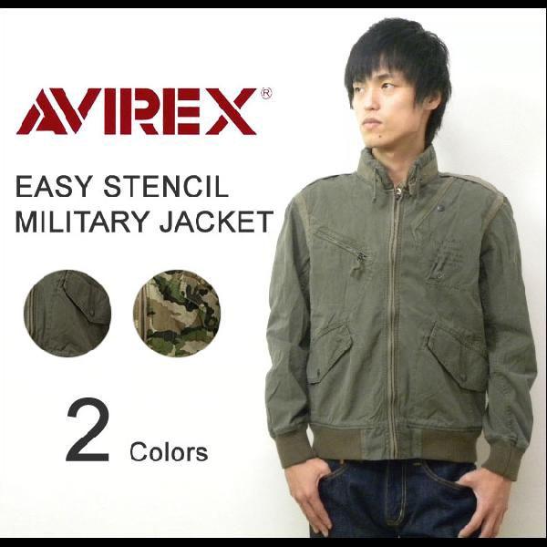AVIREX（アヴィレックス） EASY STENCIL JACKET イージーステンシル