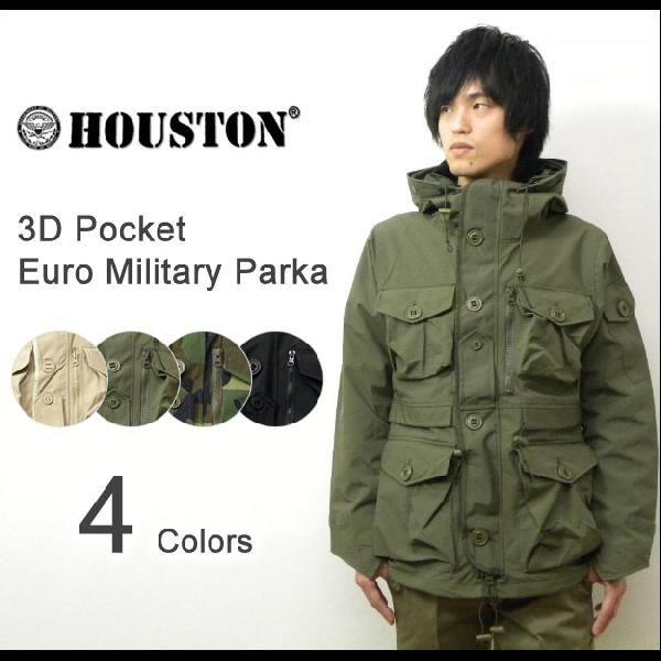 HOUSTON（ヒューストン） EURO MIL PARKA 3Dポケット ユーロ