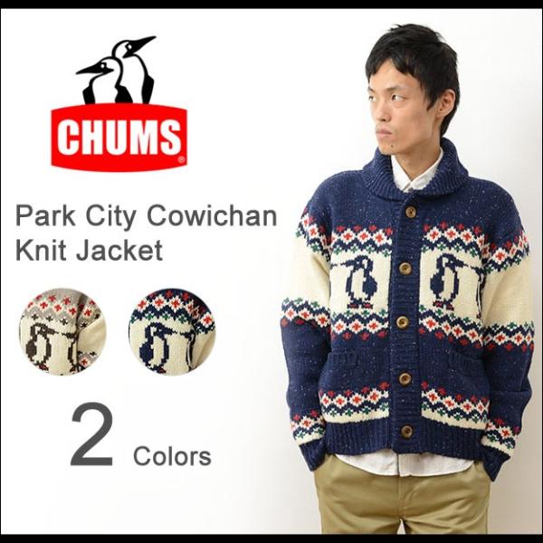 CHUMS チャムス パーク シティ ニット ジャケット メンズ CHUMS チャムス パーク シティ ニット ジャケット メンズ